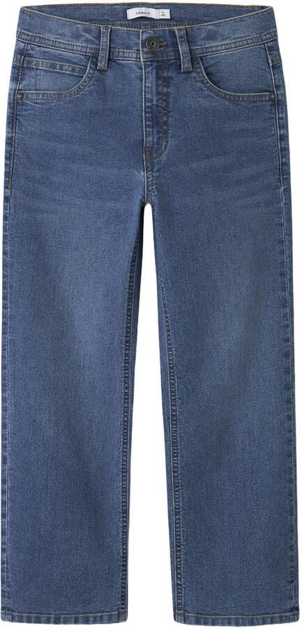 NAME IT KIDS straight leg jeans medium blue denim