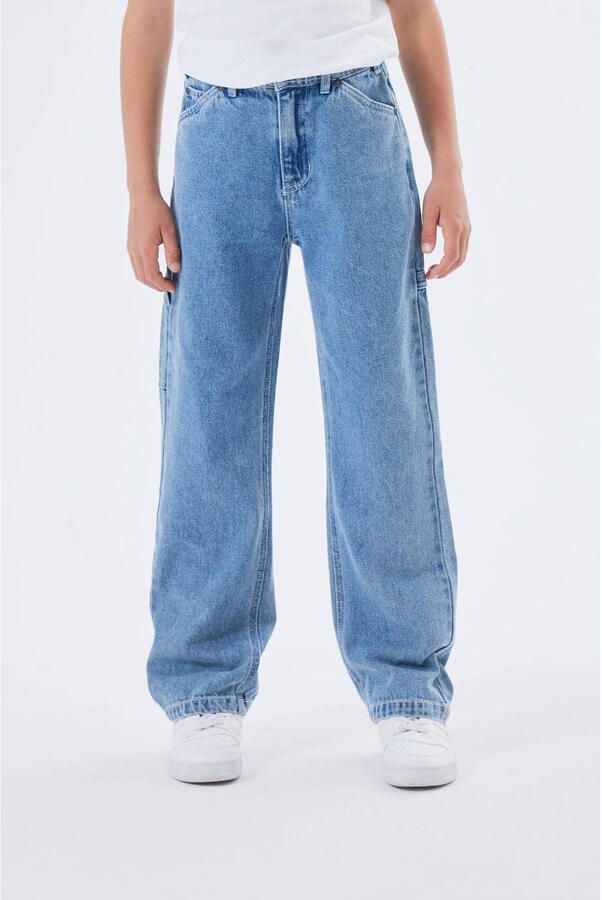 Name It 5-pocket jeans NKMRYAN voor jongens met rechte pijpen en 5-pocket-stijl