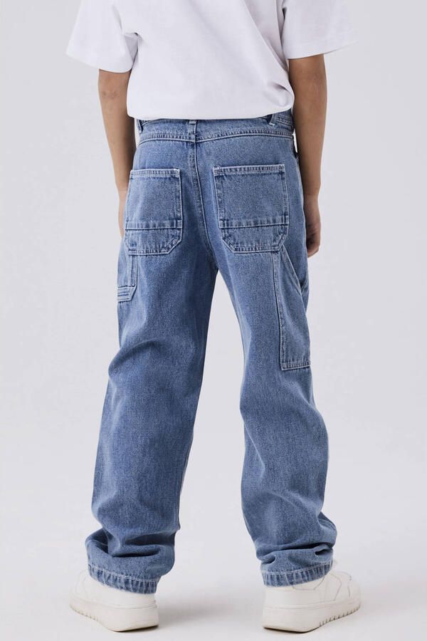 Name It 5-pocket jeans NKMRYAN voor jongens met rechte pijpen en 5-pocket-stijl