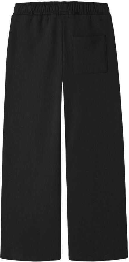 NAME IT KIDS straight leg sweatpant met tekst zwart - Foto 2
