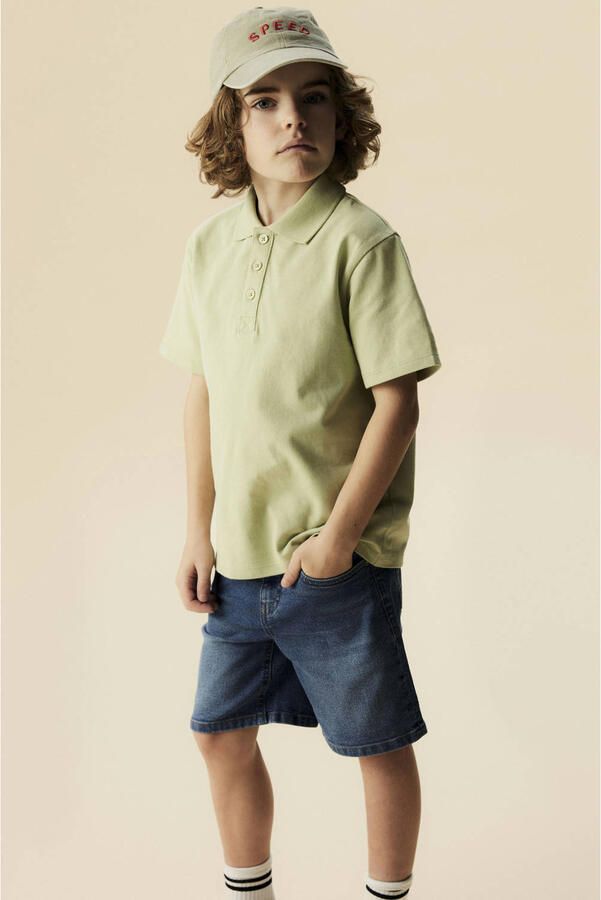 NAME IT KIDS straight regular waist short medium blue denim - Foto 3