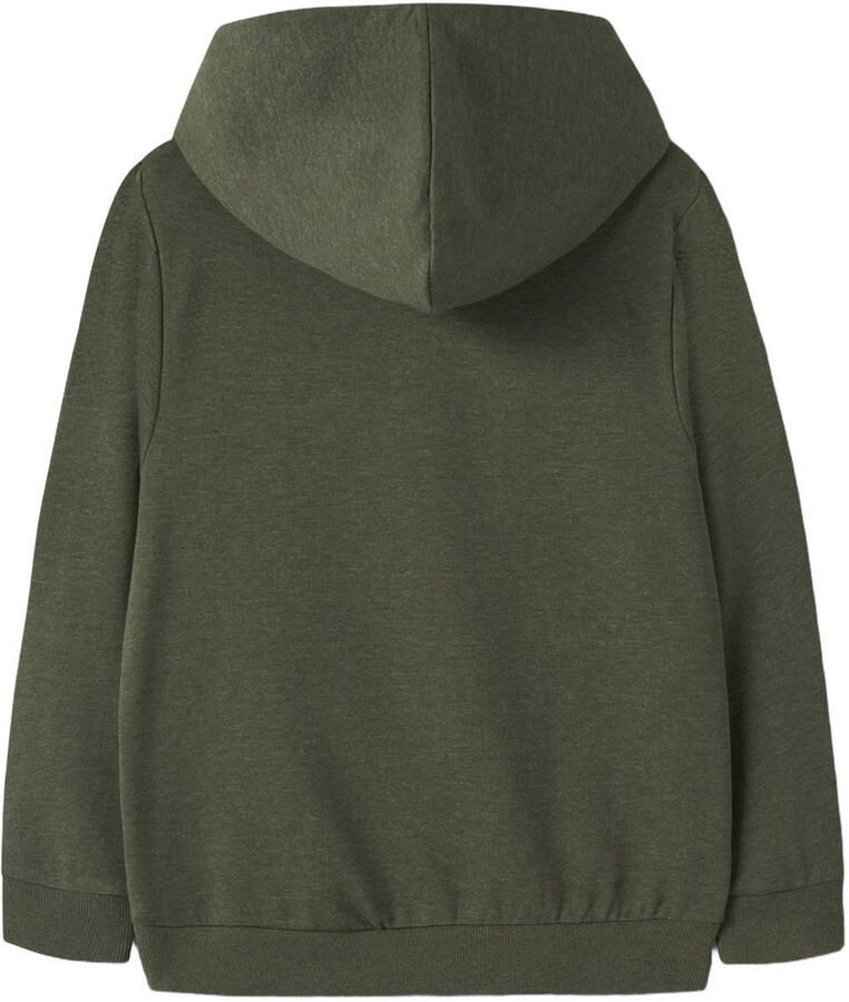 NAME IT KIDS sweat hoodie donkergroen