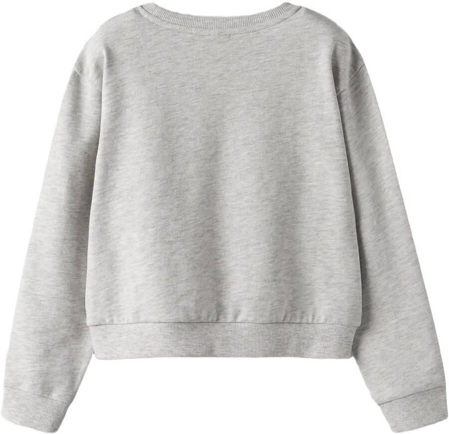 NAME IT KIDS sweat sweater lichtgrijs - Foto 2