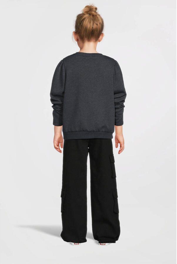 Name it KIDS sweater donkerblauw Trui Effen 116 | Trui van - Foto 4