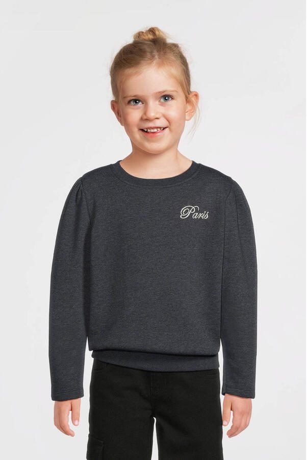 Name it KIDS sweater donkerblauw Trui Effen 116 | Trui van - Foto 5