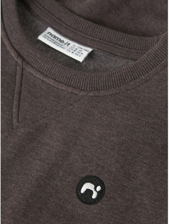 NAME IT KIDS sweater donkerbruin - Foto 2