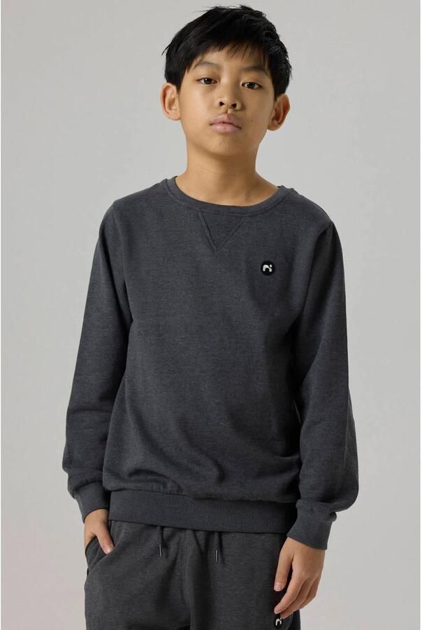 Name It Sweatshirt NKMVIMO voor jongens met boorden en klassieke pasvorm