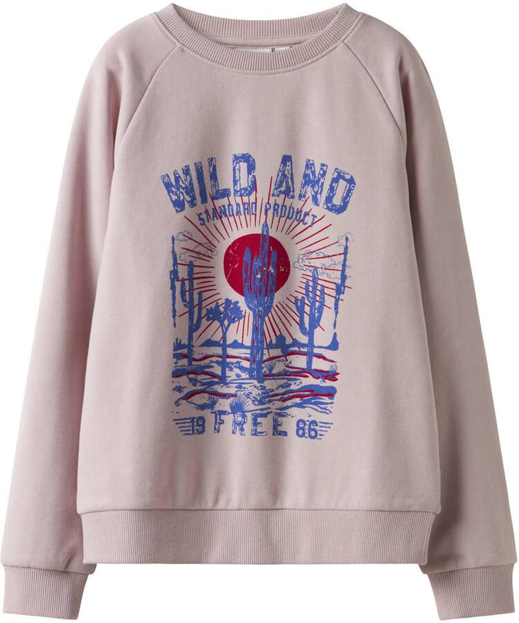 NAME IT KIDS sweater lila
