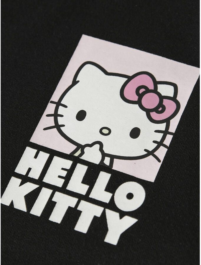 NAME IT KIDS Hello Kitty sweater met backprint zwart Backprint - Foto 3