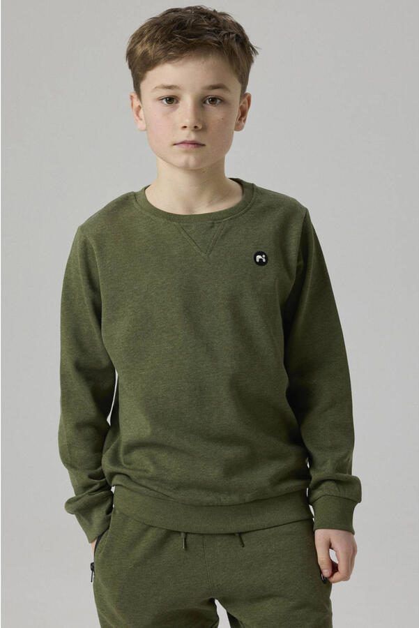 Name It Sweatshirt NKMVIMO voor jongens met boorden en klassieke pasvorm