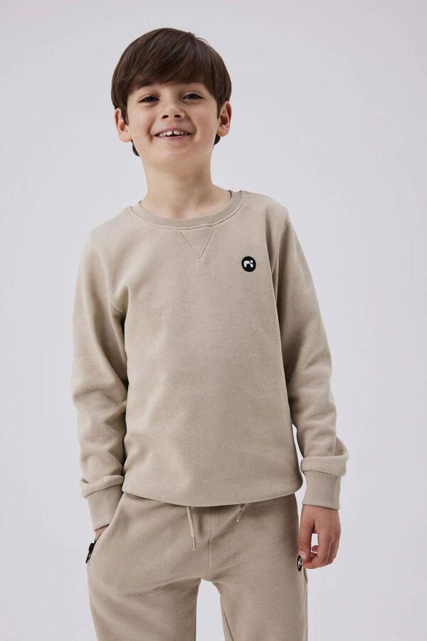 Name It Sweatshirt NKMVIMO voor jongens met boorden en klassieke pasvorm - Foto 2