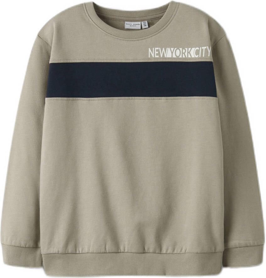 Name It Sweatshirt NKMVANCE LS NREG SWEAT BRU