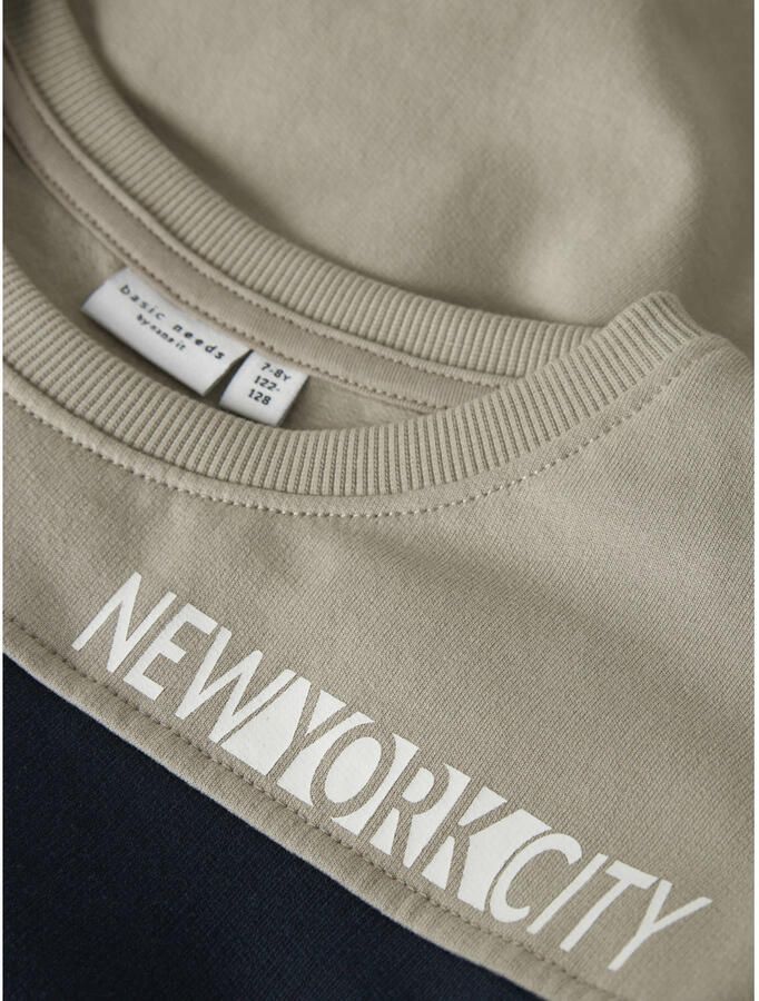 Name It Sweatshirt NKMVANCE LS NREG SWEAT BRU
