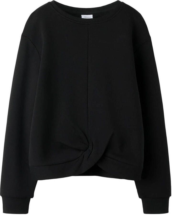 NAME IT KIDS sweater zwart