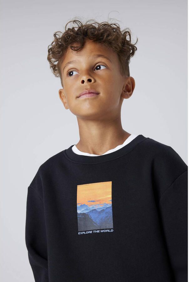 NAME IT KIDS sweater zwart - Foto 2