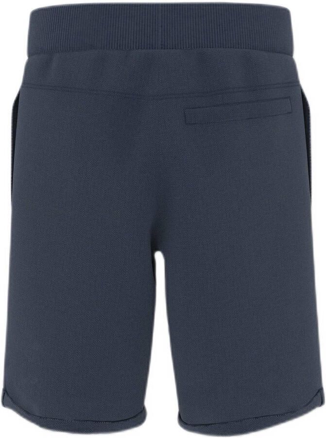 NAME IT KIDS sweatshort donkerblauw Korte broek Effen - Foto 2