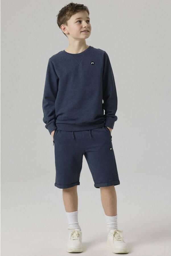 Name It Sweatshort NKMVIMO SWE SHORTS BRU NOOS Katoenmix omslagzoom zakken met ritssluiting - Foto 3