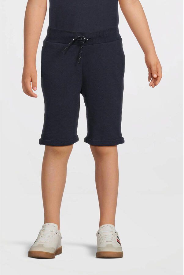 NAME IT KIDS sweatshort donkerblauw Korte broek Effen - Foto 3