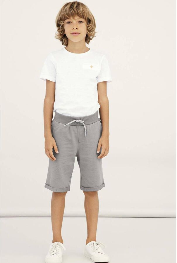 Name It Sweatshort NKMVERMO 2P LONG SWE SHORTS UNB F NOOS (set 2-delig) - Foto 3