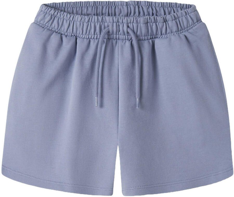 NAME IT KIDS sweatshort lila Korte broek Paars Effen