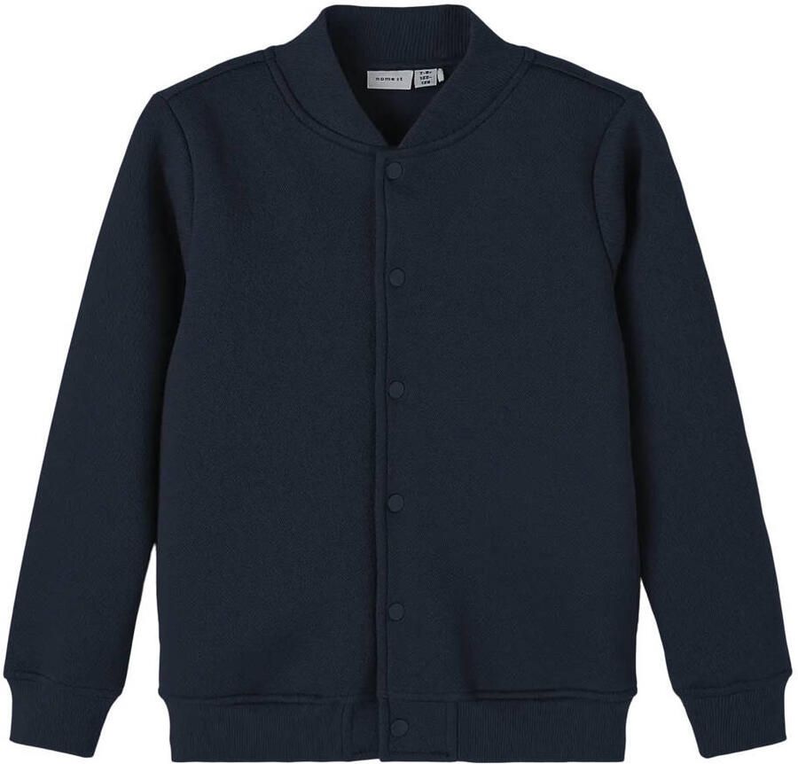 NAME IT KIDS sweatvest antraciet