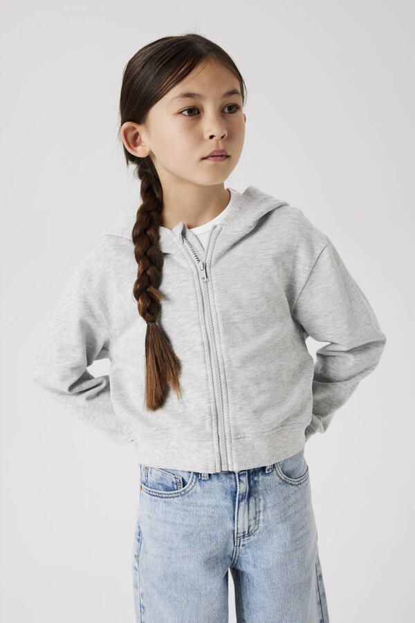 Name It Capuchonsweatvest NKFMILLE SHORT NREG SWE CARD WH UNB NOOS - Foto 2