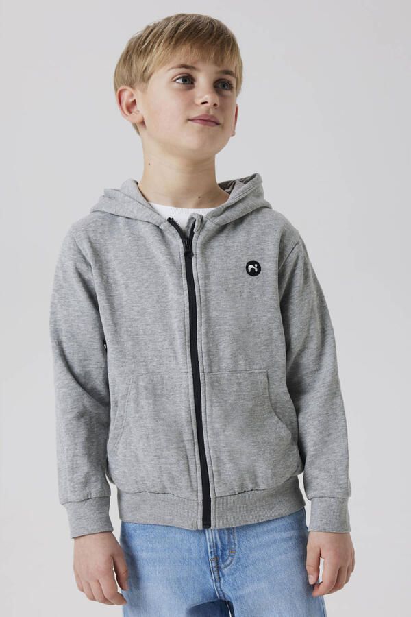 Name It Capuchonsweatvest NKMVIMO LS SWEAT CARD BRU NOOS - Foto 2