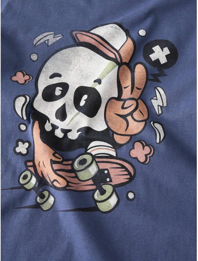 NAME IT KIDS T-shirt blauw - Foto 2