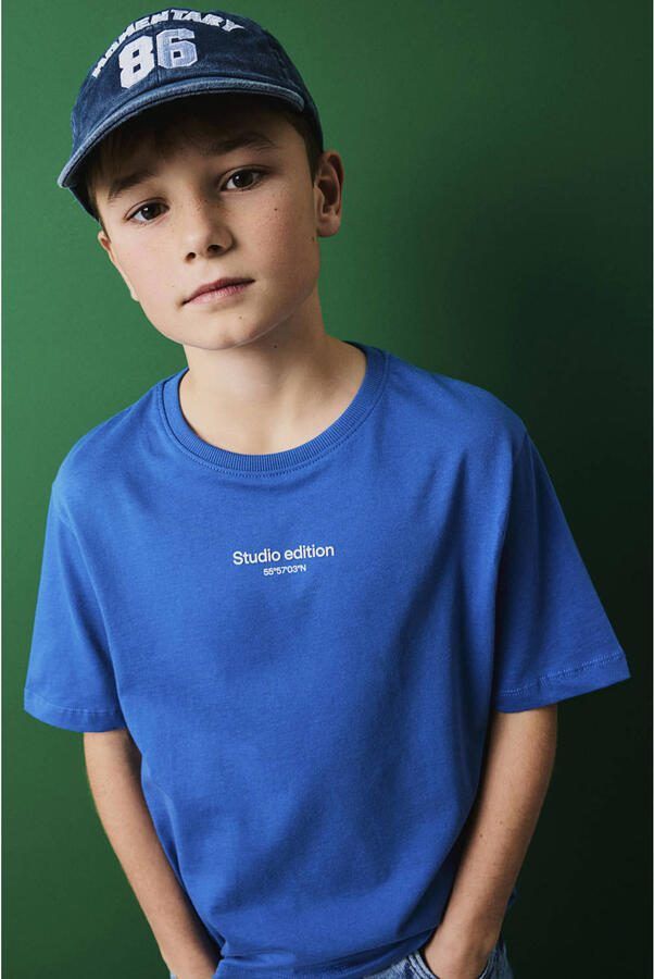 NAME IT KIDS T-shirt blauw - Foto 3