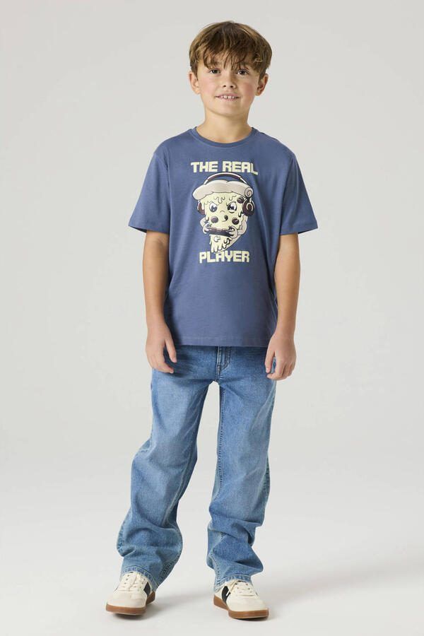 NAME IT KIDS T-shirt blauw - Foto 2