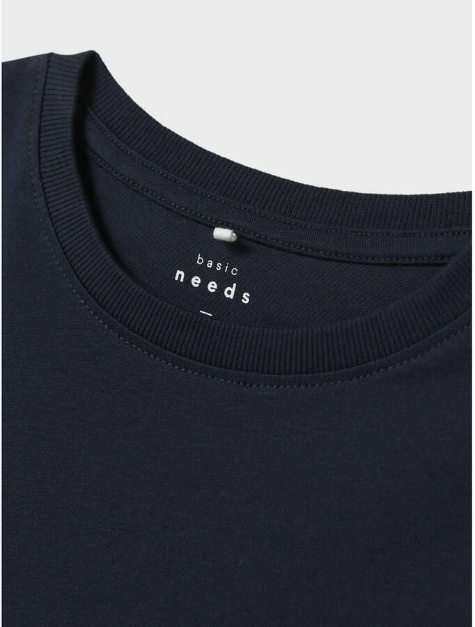 Name It T-shirt NKMVOBBO SS NREG TOP NOOS loose fit met licht overhangende schouders