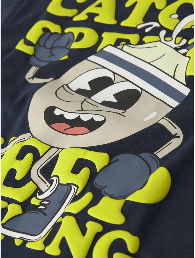 NAME IT KIDS T-shirt donkerblauw - Foto 2