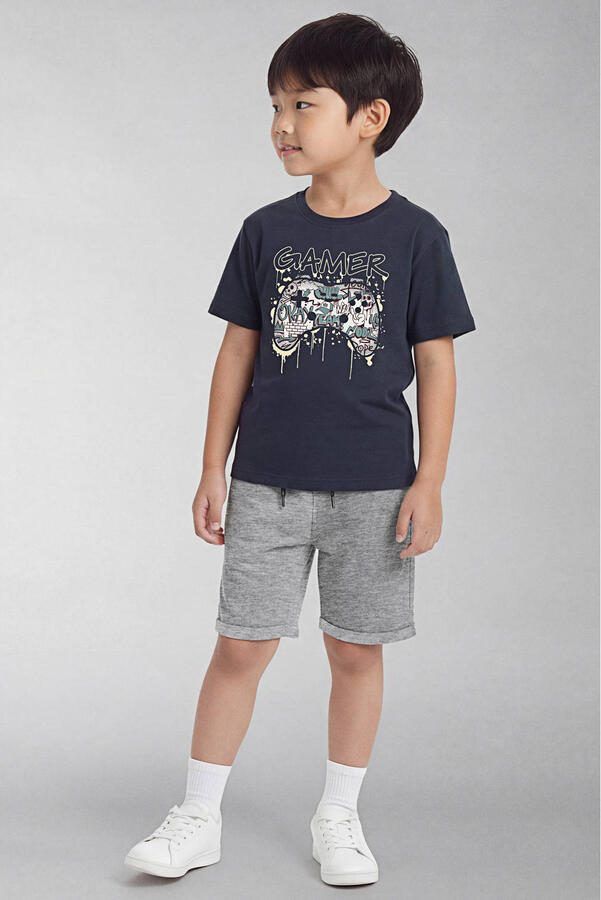 NAME IT KIDS T-shirt donkerblauw