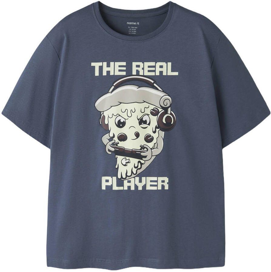 NAME IT KIDS T-shirt donkerblauw (set van 2) - Foto 2