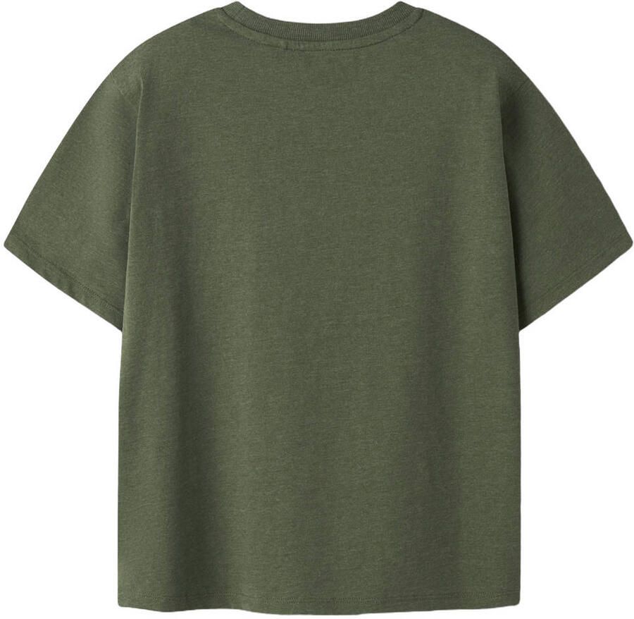 NAME IT KIDS T-shirt donkergroen - Foto 2