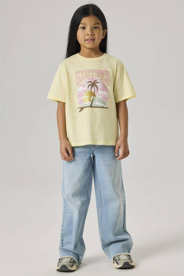 NAME IT KIDS T-shirt geel - Foto 2
