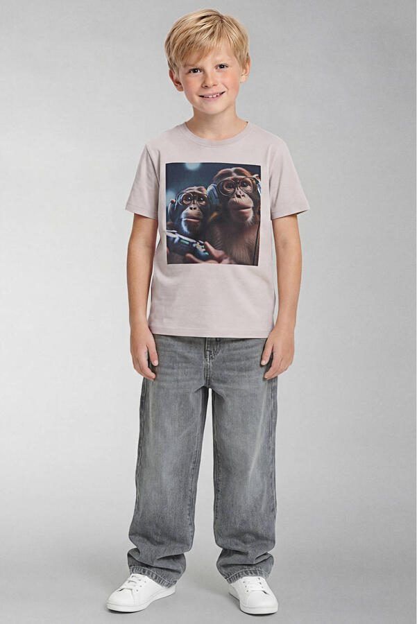 NAME IT KIDS T-shirt greige - Foto 2