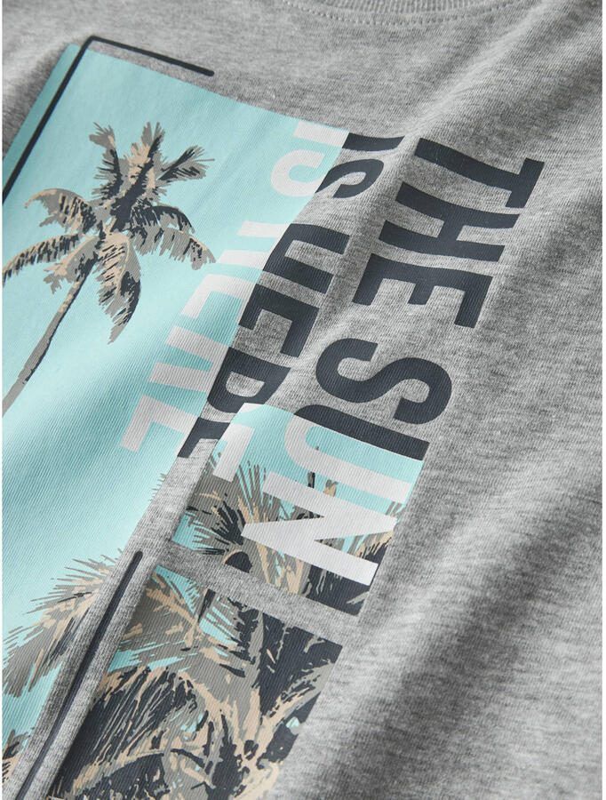 NAME IT KIDS T-shirt grijs - Foto 3