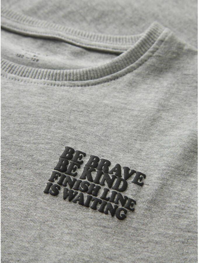 NAME IT KIDS T-shirt grijs melange - Foto 2