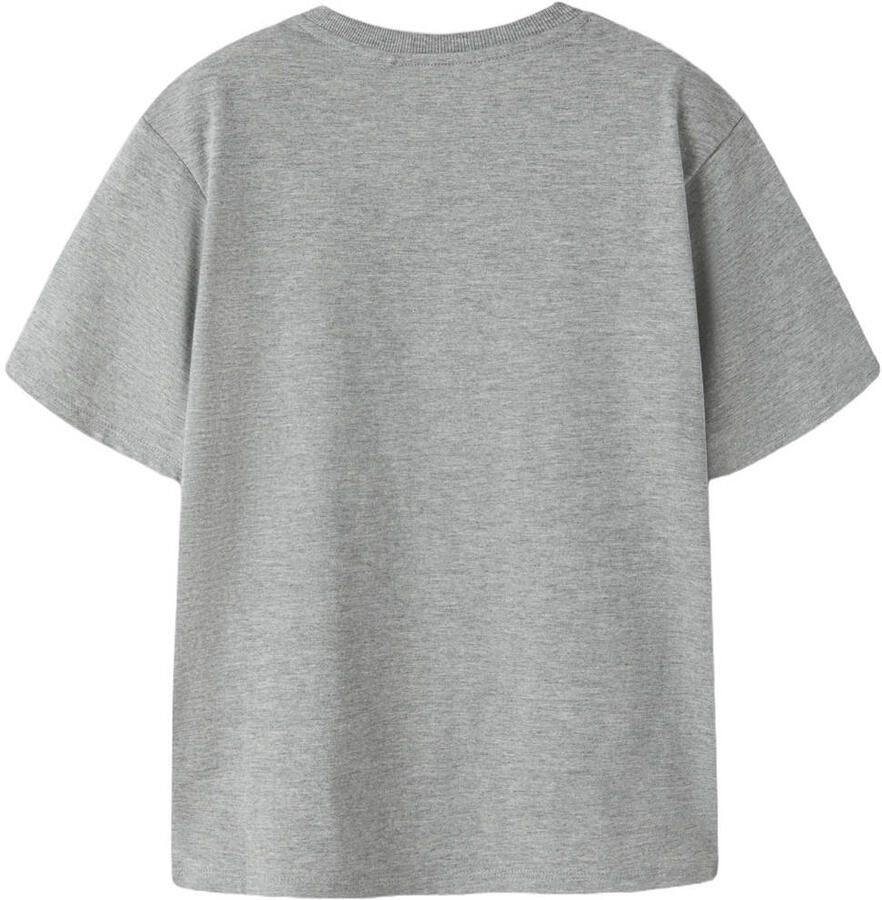 NAME IT KIDS T-shirt grijs melange