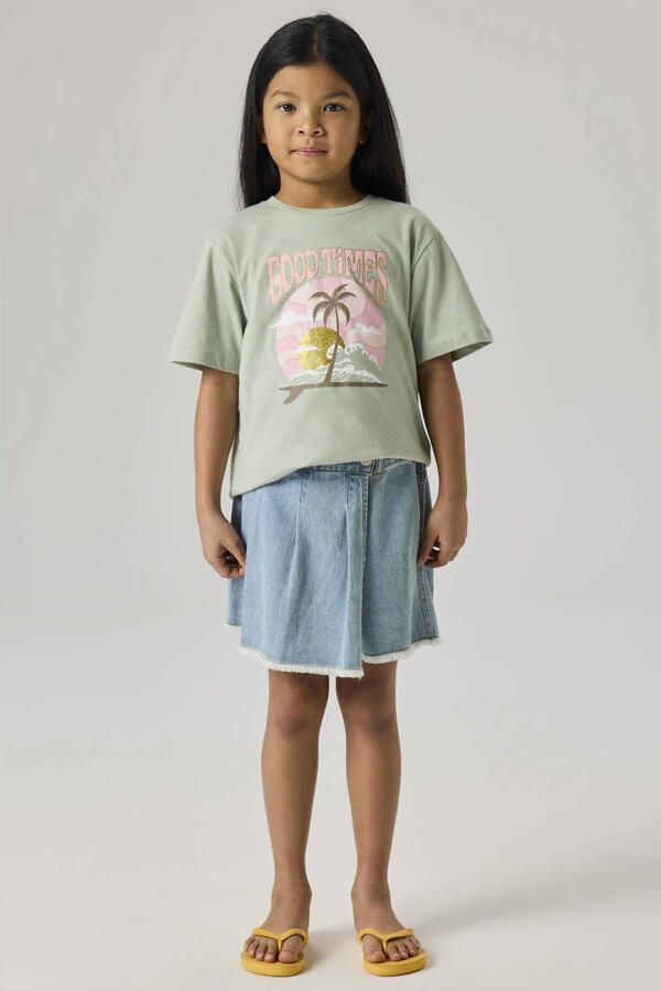 NAME IT KIDS T-shirt grijsgroen - Foto 2