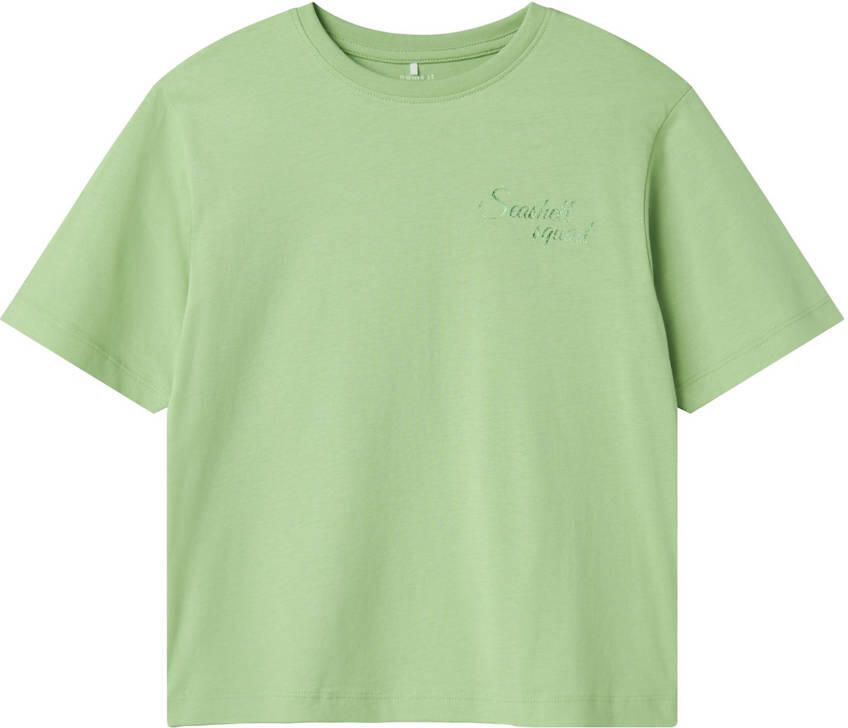 NAME IT KIDS T-shirt groen - Foto 1