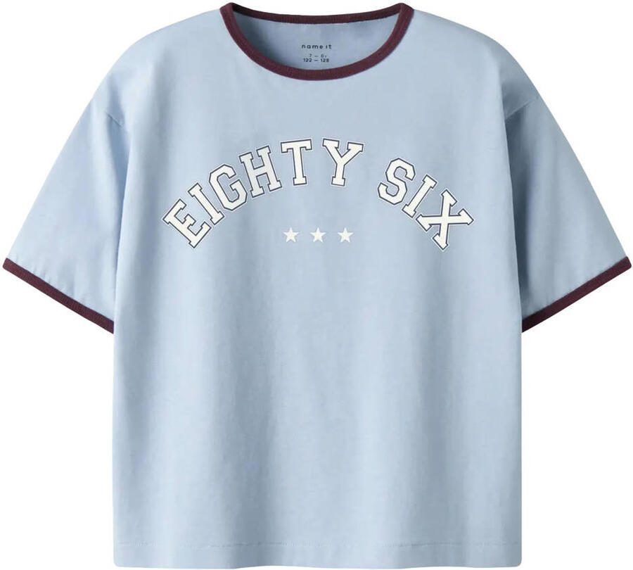 NAME IT KIDS T-shirt lichtblauw