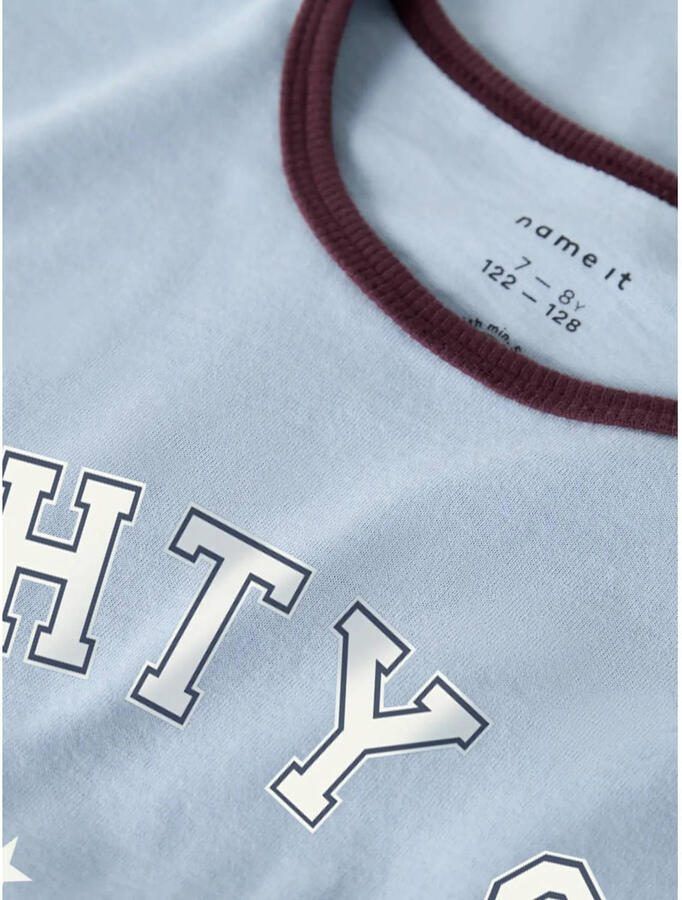 NAME IT KIDS T-shirt lichtblauw - Foto 3