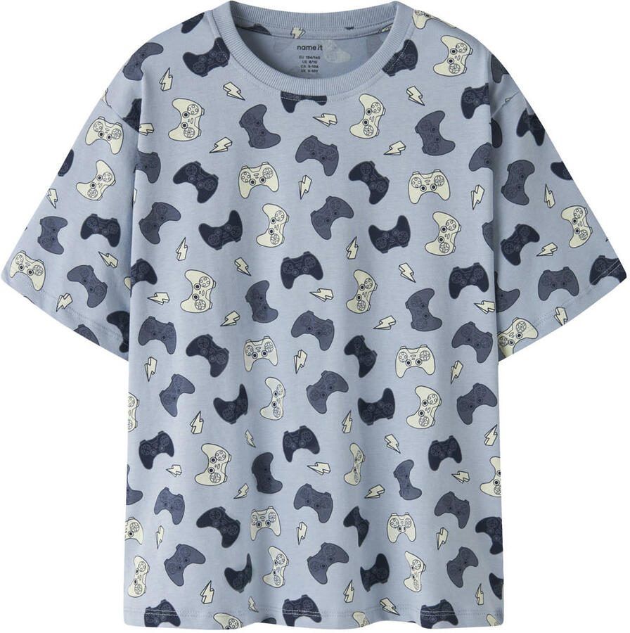 NAME IT KIDS T-shirt lichtblauw