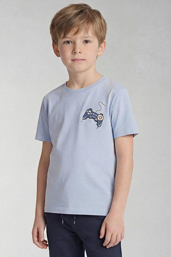 NAME IT KIDS T-shirt lichtblauw