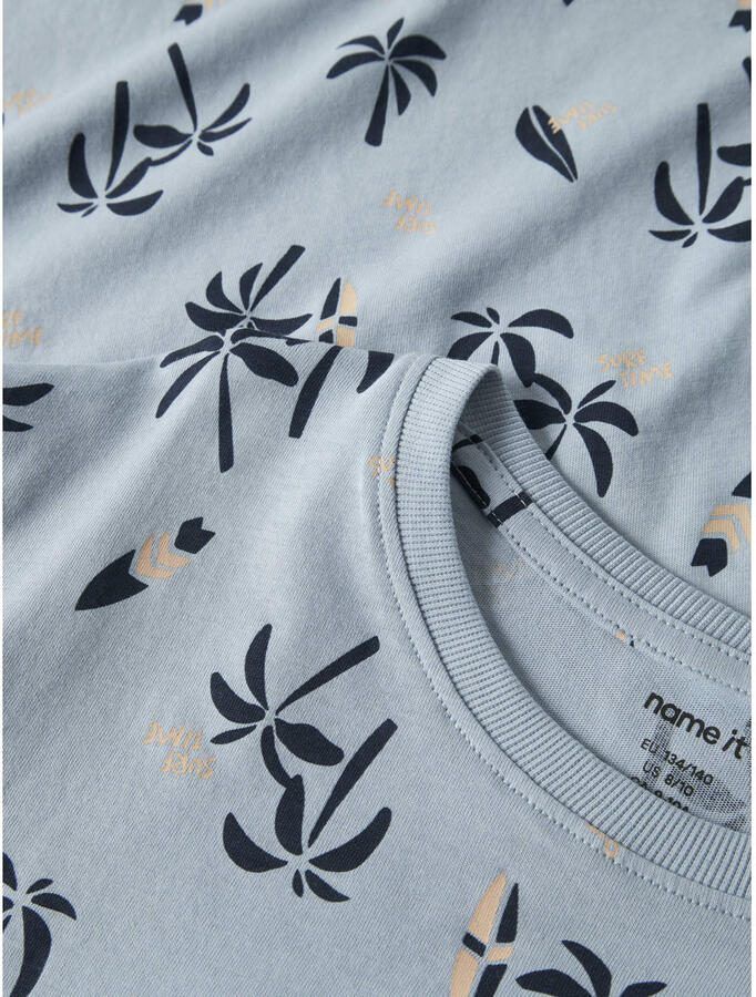 NAME IT KIDS T-shirt lichtblauw - Foto 2