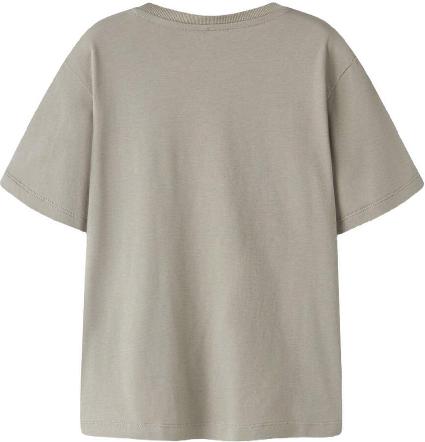 NAME IT KIDS T-shirt lichtbruin