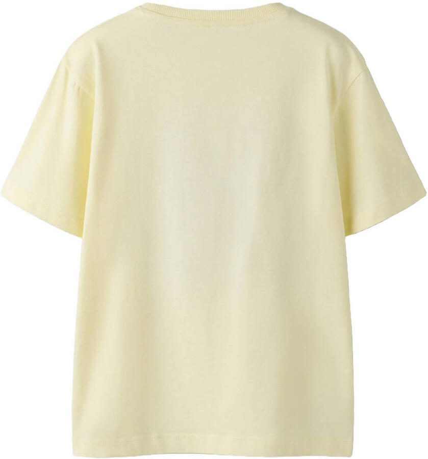 NAME IT KIDS T-shirt lichtgeel - Foto 2