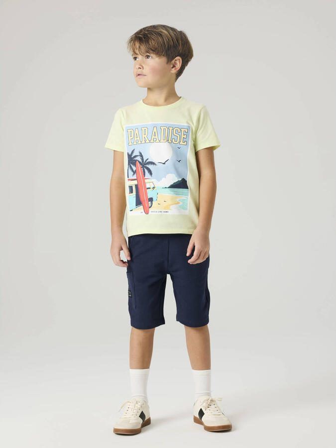 NAME IT KIDS T-shirt lichtgeel - Foto 2